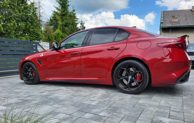 Alfa Romeo Giulia cena 219000 przebieg: 52500, rok produkcji 2017 z Kraków małe 277